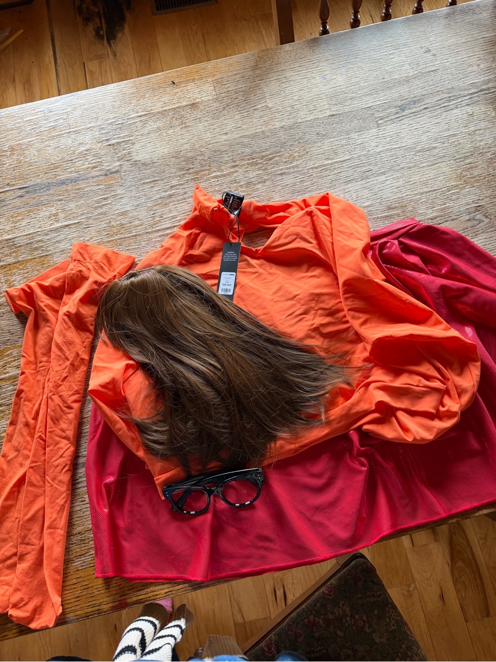 Fashion Nova Velma Scooby Doo Halloween Costume Plus Size 3X 4X NWT